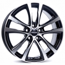 OXXO Decimus Felgen Black (silber schwarz mehrfarbig) in 16 Zoll